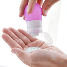 Load image into Gallery viewer, Empty Silicone Portable Travel Packing Press Bottle
