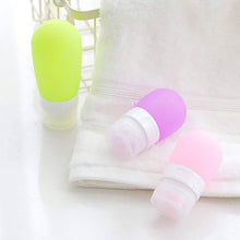 Load image into Gallery viewer, Empty Silicone Portable Travel Packing Press Bottle
