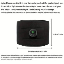 Load image into Gallery viewer, Ems Muscle Stimulator 6 Massage Modes Abdominal Pulse Trainer
