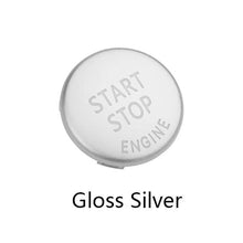 Load image into Gallery viewer, Engine START STOP Sports Engine Start Stop Button Cover Keyless Go Ignition Sticker Start Stop Engine Button Switch Cover Button Accessories Key Decor for Car Replace Cover
