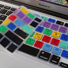 Load image into Gallery viewer, English Adobe Photoshop Shortcut Keys Keyboard Protector Keyboard Covers Perfect Fit Silicone Skin Keyboard Covers For Laptops
