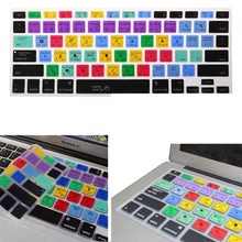 Load image into Gallery viewer, English Adobe Photoshop Shortcut Keys Keyboard Protector Keyboard Covers Perfect Fit Silicone Skin Keyboard Covers For Laptops
