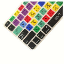 Load image into Gallery viewer, English Adobe Photoshop Shortcut Keys Keyboard Protector Keyboard Covers Perfect Fit Silicone Skin Keyboard Covers For Laptops
