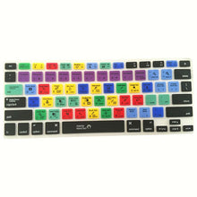 Load image into Gallery viewer, English Adobe Photoshop Shortcut Keys Keyboard Protector Keyboard Covers Perfect Fit Silicone Skin Keyboard Covers For Laptops
