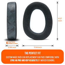 Load image into Gallery viewer, EPOS H6 Pro &amp; GSP Headset Earpads - WC FreeZe Cooling Gel
