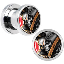 Load image into Gallery viewer, Wake the Dead Grim Reaper Halloween Plug Set  5mm to 16mm
