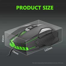 Load image into Gallery viewer, Ergonomic Design Wired RGB Professional Gaming Mouse Optical Gamer Mice Adjustable DPI Mouse With Backlight For Computer
