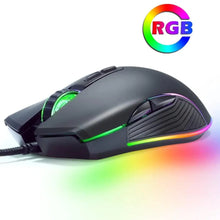Load image into Gallery viewer, Ergonomic Design Wired RGB Professional Gaming Mouse Optical Gamer Mice Adjustable DPI Mouse With Backlight For Computer
