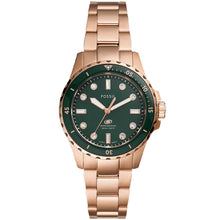Load image into Gallery viewer, Fossil Women's Blue Dive

