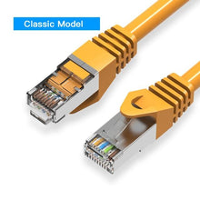 Load image into Gallery viewer, Ethernet Cable CAT6A 10Gbps RJ 45 Network Cable Lan RJ45 Patch Cord Router CAT 6 Cable Professional LAN Shielded Cable Gold Plated RJ45 Connector For Gaming Laptop
