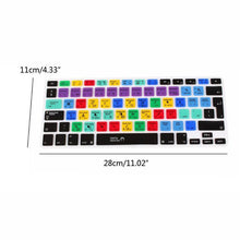 Load image into Gallery viewer, European Version Adobe Photoshop Shortcut Keys Keyboard Protector Keyboard Cover Perfect Fit Silicone Skin Keyboard Covers For Laptops
