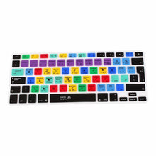 Load image into Gallery viewer, European Version Adobe Photoshop Shortcut Keys Keyboard Protector Keyboard Cover Perfect Fit Silicone Skin Keyboard Covers For Laptops
