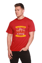 Load image into Gallery viewer, Everything you need Men's Bamboo Viscose/Organic Cotton Short Sleeve Graphic T-Shirt
