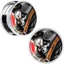 Load image into Gallery viewer, Wake the Dead Grim Reaper Halloween Plug Set  5mm to 16mm
