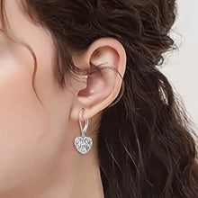 Load image into Gallery viewer, Exquisite Hollow Heart-Shaped Hoop Earrings
