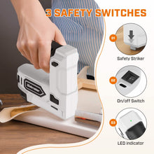 Load image into Gallery viewer, Bielmeier 20V Cordless 2-in-1 Stapler &amp; Brad Nailer
