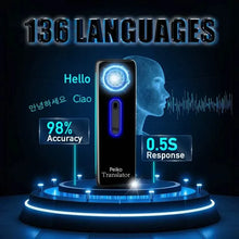 Load image into Gallery viewer, Compact Language Translator – 136 Languages, Two-Way Voice, Portable
