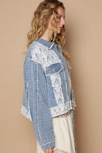 Load image into Gallery viewer, Elegant Delicate Crochet Patch Embroidered Button Up Jacket Bohemian Charming Classic Elegant Jacket
