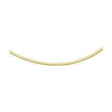 Load image into Gallery viewer, 14k Yellow Gold Chain in a Classic Omega (3 mm)
