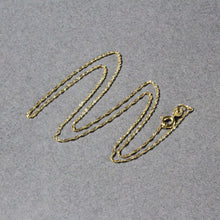 Load image into Gallery viewer, 14k Yellow Gold Singapore Chain 1.0mm
