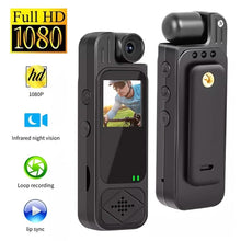 Load image into Gallery viewer, Premium Portable Body Camera Recorder – HD, SD Card Compatible
