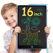 Load image into Gallery viewer, Digital LCD Writing Tablet with Stylus Pen – Reusable Wipeable Dry-Erase Doodle &amp; Drawing Board
