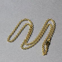 Load image into Gallery viewer, 2.3mm 14k Yellow Gold Diamond Cut Cable Link Chain
