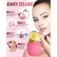Load image into Gallery viewer, Face and Eye Ice Roller Ice Cube Mold
