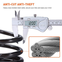 Load image into Gallery viewer, Famistar 4 Feet 5 Digit Resettable Combination Coiling Bike Chain Lock
