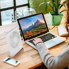Load image into Gallery viewer, Fan USB Rechargeable Table Portable Desk Cooling Fan
