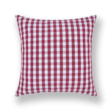 Load image into Gallery viewer, Farmhouse Plaid Striped Linen Cotton Pillow Covers Outdoor Plaid Square Pillow Cushion Case Cotton Linen Throw Pillow Covers Sofa Chair Decorative Cotton Cushions Cover Red Green Blue Pillowcase
