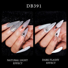 Load image into Gallery viewer, Fashion 2022 Reflective Glitter Gel Nail Polish 8 Colors Sparkling Auroras Permanent UV Diamond Gel Nail Polish Gel For Girls and Womens

