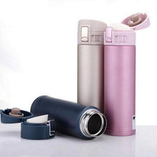 Load image into Gallery viewer, Fashion 500ml Stainless Steel Insulated Cup Coffee Tea Thermos Bottle Thermal Water Bottle Travel Drink Bottle Tumbler Warm Water Container Coffee Keeper Tea Keeper Camping Travel Coffee Tea Milk Mug Kitchen Dining Set Reusable Water Bottle
