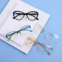 Load image into Gallery viewer, Fashion Cat Eye Eyeglasses For Women Men Flexible Portable Anti Blue Rays Glasses Computer Glasses Optical Eyewear For Men And Women Optical Eyewear Fashionable Eyewear
