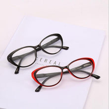 Load image into Gallery viewer, Fashion  Cat Eye Reading Glasses Women Lightweight  Eyeglasses Frame Protection Eyewear Computer Goggles And Non Prescription Frame Ladies Eyewear Women Eyeglasses Hyperopia Presbyopia Eyewear 1.0 1.5 2.0 2.5 3.0 3.5 4.0
