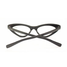 Load image into Gallery viewer, Fashion Classic Cat Eye Reading Glasses Eye Protection Eyewear Computer And Non Prescription Frame Eyewear Men Women Women Lightweight Diamond Eyeglasses Hyperopia Optical Spectacle Female
