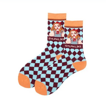 Load image into Gallery viewer, Fashion Colorful Print Socks Women Mushroom Spring Woman Socks Cotton Socks For Women Cotton Men's and Women's Printed Funky Socks - Unisex Mid Crew Length Breathable Pure Cotton Super Soft Quirky Prints Socks
