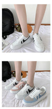 Load image into Gallery viewer, Fashion Flats Womans Sneakers Casual Breathable Vulcanized Shoes Lace Up Woman Comfort Walking White Round Head Platform Casual Sports Cute Fashion Walking School Sneakers
