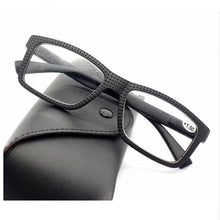 Load image into Gallery viewer, Fashion For  Men And Women Reading Glasses Frame Retro Classic Eyeglasses New Ultralight Eyewear  Reading Glasses Oversize Large Square Men Readers ,Comfort Lightweight Eyeglasses Flexible Spring Hinge
