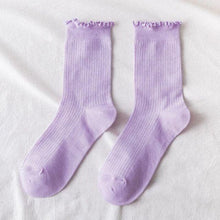 Load image into Gallery viewer, Fashion Lace Ruffled Soft Cotton Female Sock Spring And Summer Cute Socks Sweet Princess Girls Comfortable Breathable Cute Socks For Women
