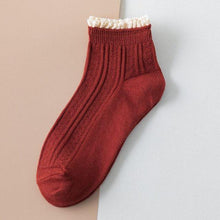 Load image into Gallery viewer, Fashion Lace Ruffled Soft Cotton Female Sock Spring And Summer Cute Socks Sweet Princess Girls Comfortable Breathable Cute Socks For Women
