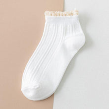 Load image into Gallery viewer, Fashion Lace Ruffled Soft Cotton Female Sock Spring And Summer Cute Socks Sweet Princess Girls Comfortable Breathable Cute Socks For Women
