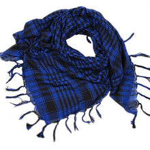 Load image into Gallery viewer, Fashion Latest Women Men Arab Shemagh Keffiyeh Palestine Scarf Shawl Wrap Scarves Keffiyeh Man Wrap Bandana Shemagh Military Scarf plaid Islamic Airsoft Muslim Multifunction Tactical Arabic Hijab Palestine Women Men Scarf
