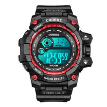 Load image into Gallery viewer, Fashion Luminous Children Watches For Boys Waterproof Electronic Silicone Strap Watch Fashion Sport Led Digital Wrist Watch Kids Sports Watch Waterproof Boys Multi-Function Digital Wristwatch
