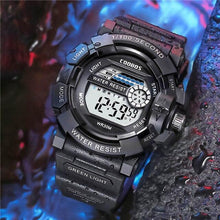 Load image into Gallery viewer, Fashion Luminous Children Watches For Boys Waterproof Electronic Silicone Strap Watch Fashion Sport Led Digital Wrist Watch Kids Sports Watch Waterproof Boys Multi-Function Digital Wristwatch

