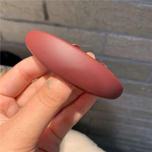 Load image into Gallery viewer, Fashion Matte Geometric Hair Clip Elegant Women Barrettes Hairpins Ponytail Holder Hairgrips Headwear Gorgeous Hair Accessories For Women
