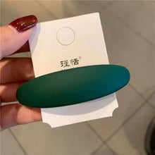 Load image into Gallery viewer, Fashion Matte Geometric Hair Clip Elegant Women Barrettes Hairpins Ponytail Holder Hairgrips Headwear Gorgeous Hair Accessories For Women
