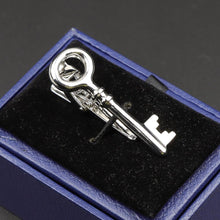 Load image into Gallery viewer, Fashion Metal Men Tie Clip Golden Musical Instrument Shape Simple Bar Clasp  Luxury Fashion Necktie Tie Clips Bar Variety Pattern Mens Suit Wedding Gift Unique Tie Clip
