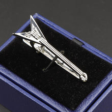Load image into Gallery viewer, Fashion Metal Men Tie Clip Golden Musical Instrument Shape Simple Bar Clasp  Luxury Fashion Necktie Tie Clips Bar Variety Pattern Mens Suit Wedding Gift Unique Tie Clip
