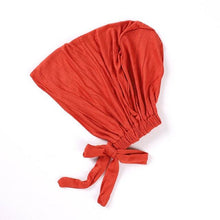 Load image into Gallery viewer, Fashion Modal Under Scarf  Hijab Turban Cap Cotton With Band Adjustable Inner Hijab cap Muslim Turban Hijab Cap For Women
